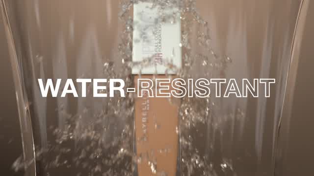 Maybelline Water resistant foundation film