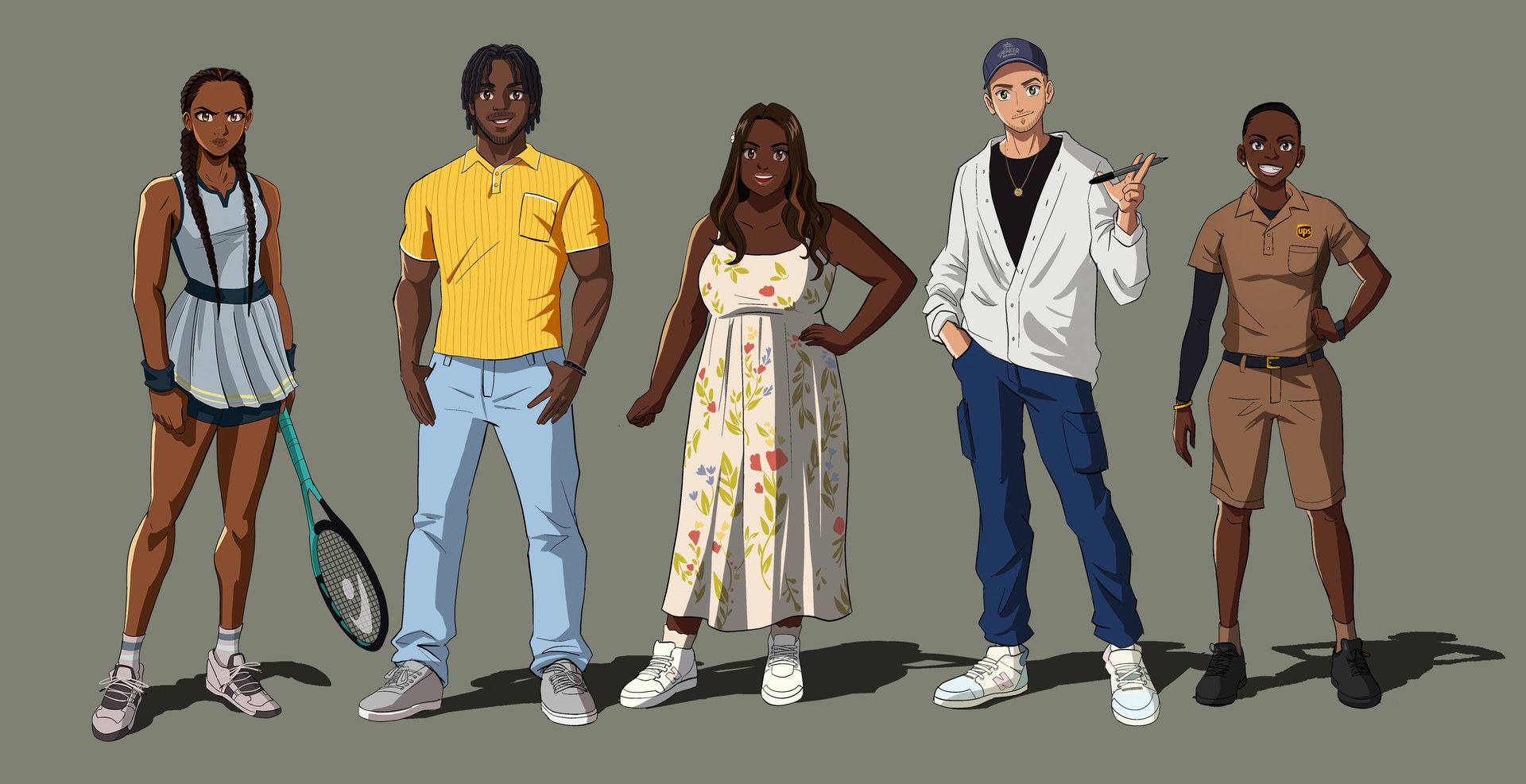 The full cast lineup