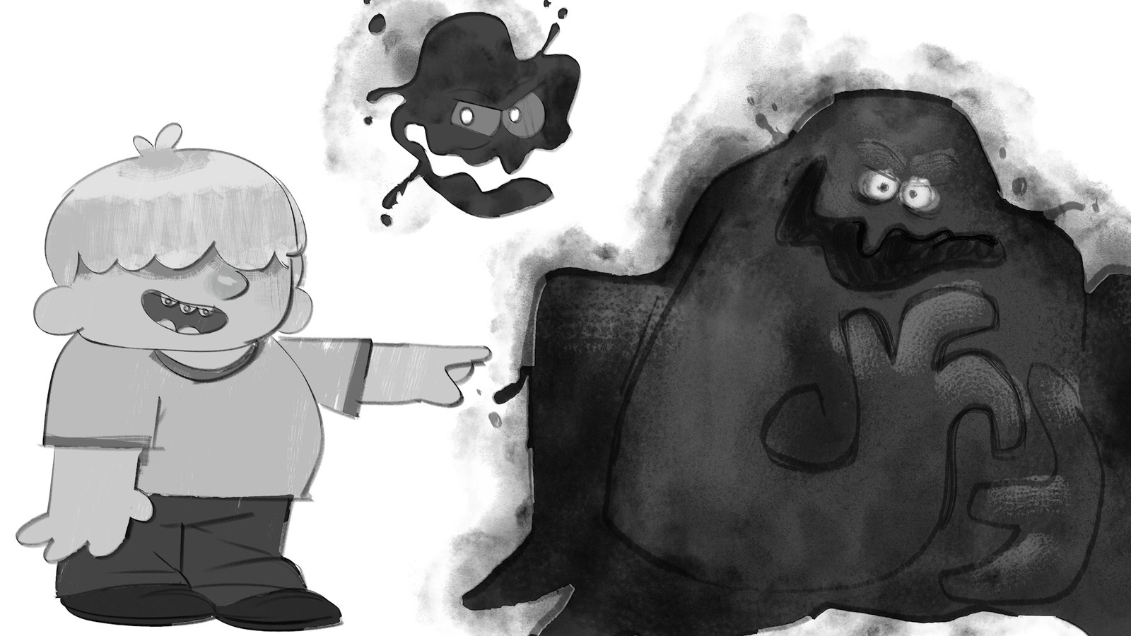 Ink tests: the mark that follows a child around