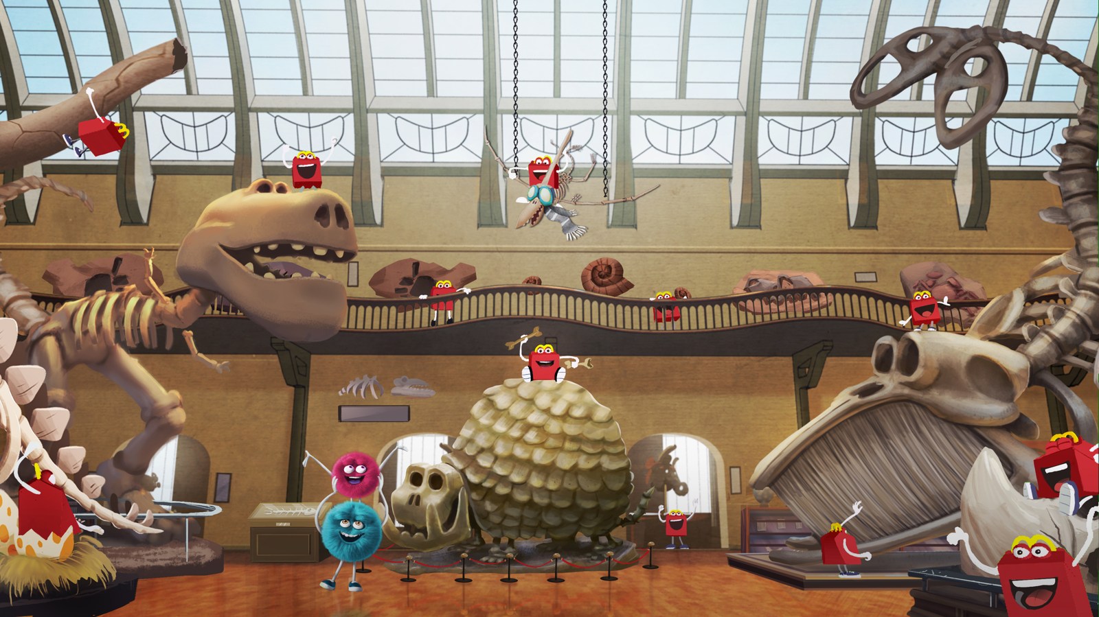 Second concept view of the museum interior