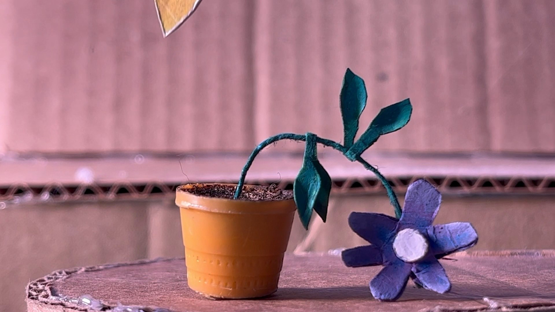 Previz stage of The Flowers Whisperer