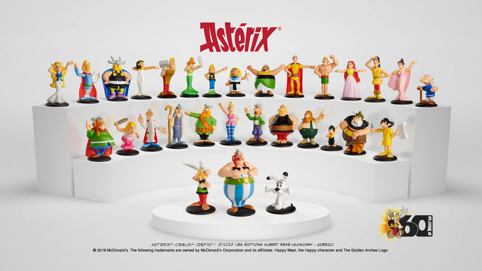 Asterix Happy Meal packshot for Germany and Austria