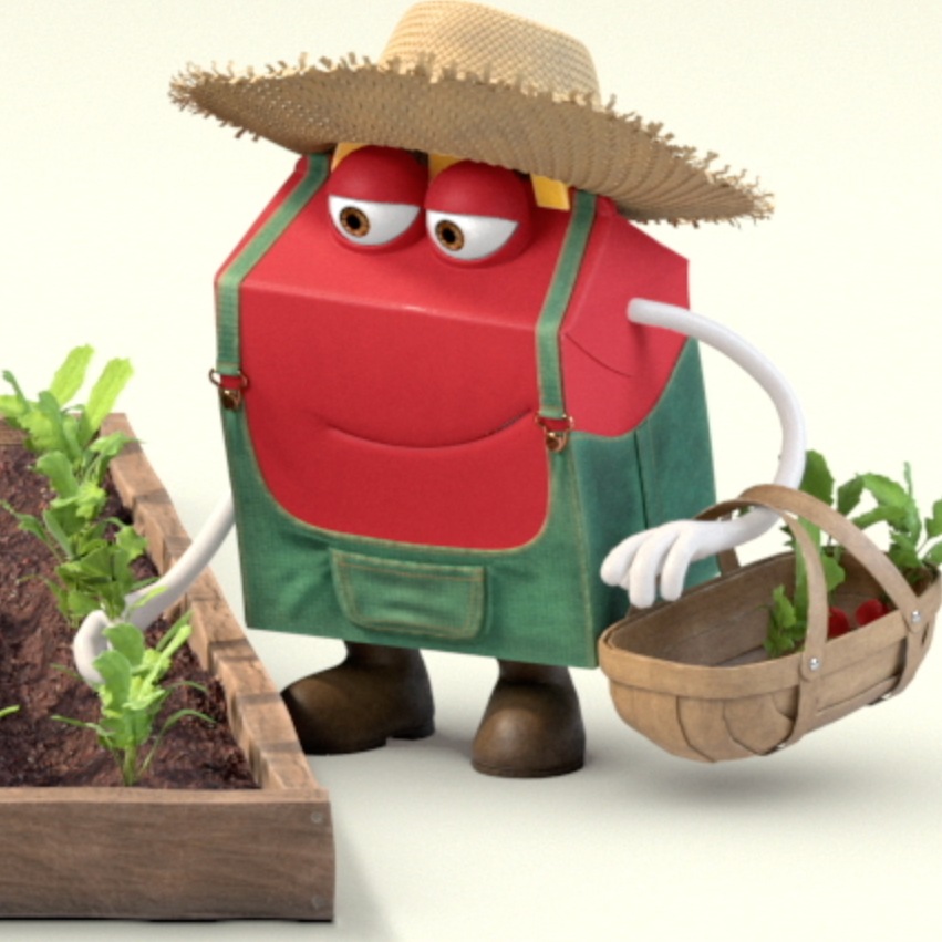 The Happy Meal character in one of its many costumes
