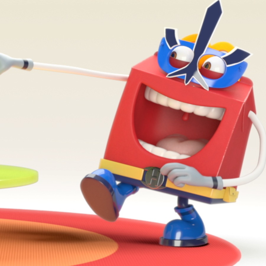 The Happy Meal character in one of its many costumes