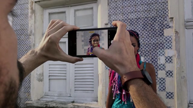 The street, up close, Apple Meu Bloco na Rua