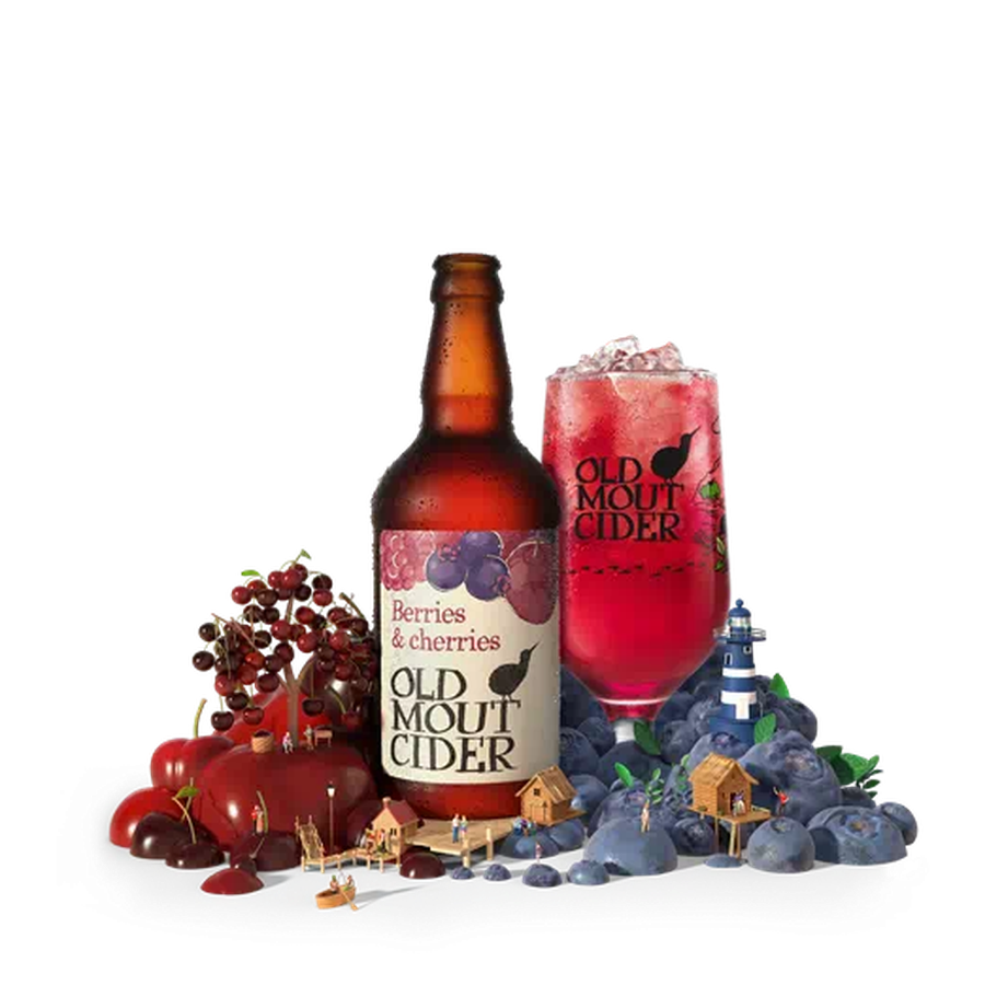 Berries and Cherries lock-up on transparency